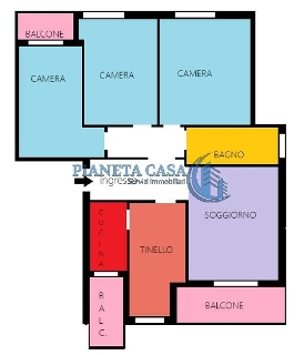 zoom immagine (Appartamento 113 mq, soggiorno, 3 camere, zona Quarto Oggiaro)