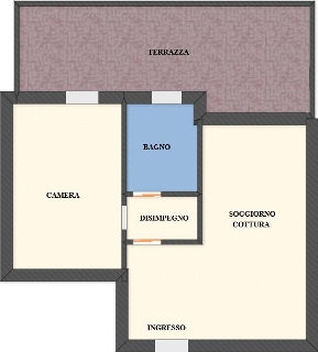 zoom immagine (Appartamento 50 mq, 1 camera, zona San Lazzaro)