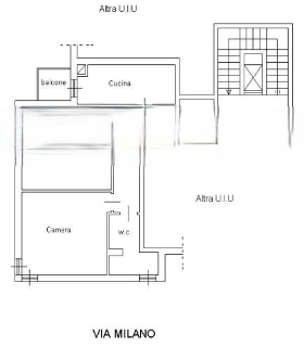 zoom immagine (Appartamento 68 mq, soggiorno, 1 camera, zona Cologno Monzese)