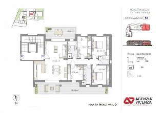 zoom immagine (Appartamento 176 mq, 4 camere, zona Bertesina - Ospedaletto)