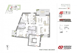 zoom immagine (Appartamento 158 mq, 3 camere, zona Bertesina - Ospedaletto)