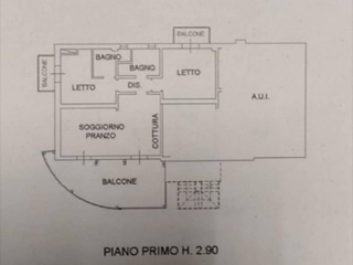 zoom immagine (Appartamento 130 mq, 2 camere, zona Cervia)